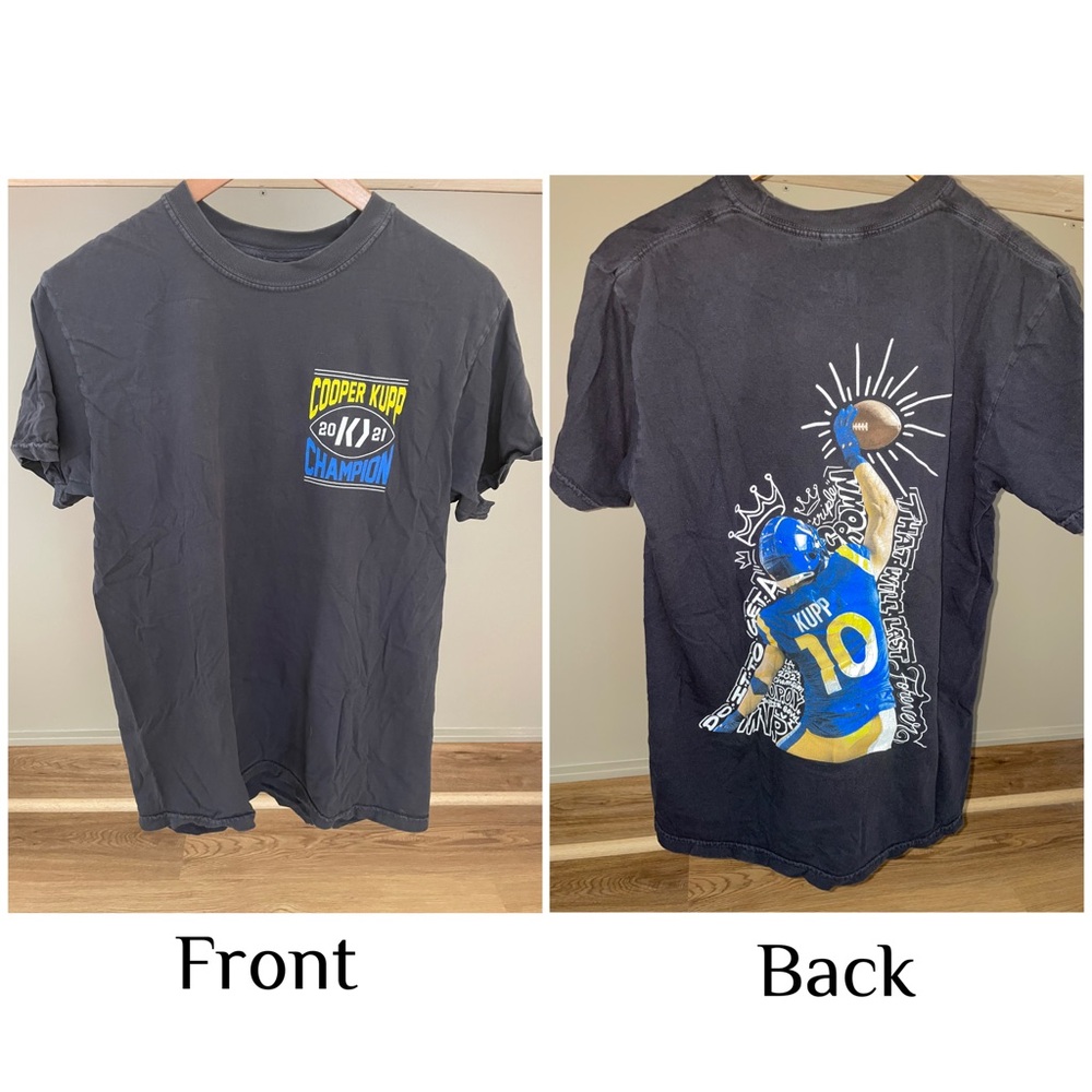 Cooper Kupp 2021 champion t-shirt
